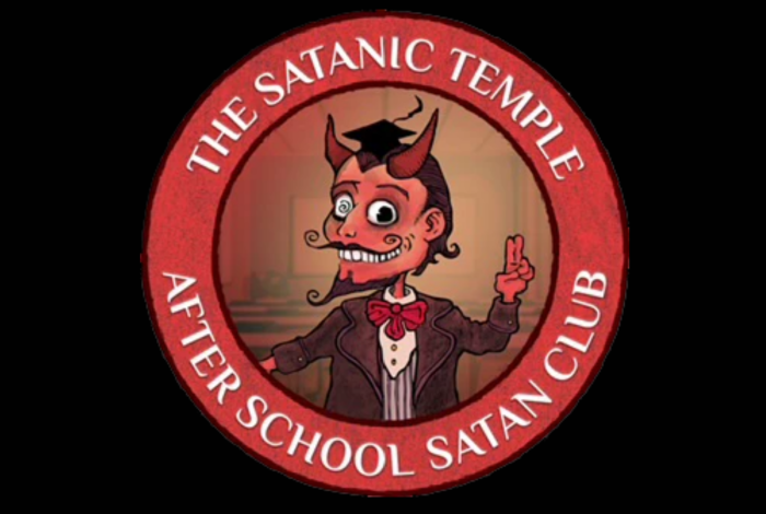 The logo for the Satanic Temple's Afterschool Satan Club.