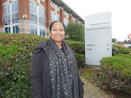 Glawdys Leger in an undated photo.