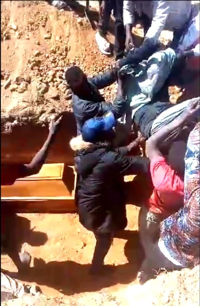 Burial on Christmas Day, Dedember 25, 2023, of Christians slain in NTV village, Plateau state, Nigeria. 