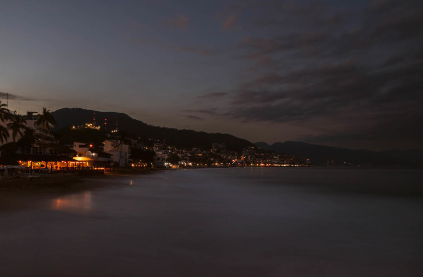 Early morning in Puerto Vallarta, Mexico. 