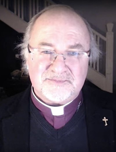 Gavin Ashenden appears on 'Anglican Unscripted' in 2018. 