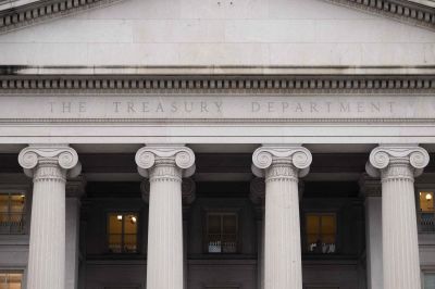 The U.S. Treasury Department building is seen in Washington, D.C., on Jan. 19, 2023, following an announcement by the U.S. Treasury that it had begun taking measures Thursday to prevent a default on government debt, as Congress heads towards a high-stakes clash between Democrats and Republicans over raising the borrowing limit.