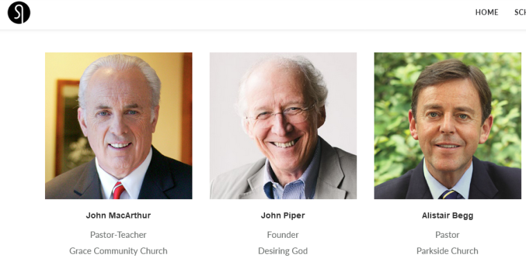 A screenshot of the now archived version of the Shepherd's Conference website shows Pastor Alistair Begg listed as the March conference speaker.  Begg's name is no longer listed on the site.