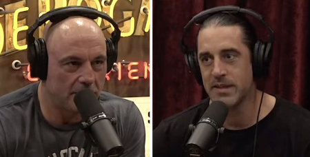 Aaron Rodgers appears on "The Joe Rogan Experience" podcast