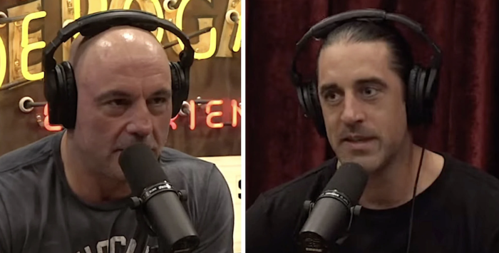 Aaron Rodgers appears on 'The Joe Rogan Experience' podcast