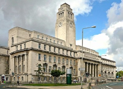 The Parkinson Building at Leeds University in Leeds, England