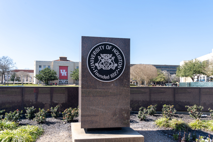 University of Houston campus in Texas on February 27, 2022. 
