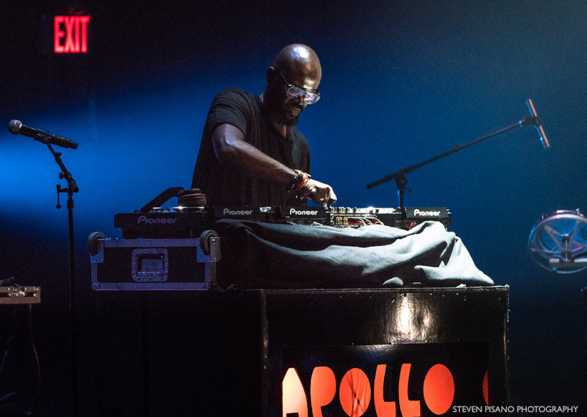 South African DJ Black Coffee at the Apollo Theater in New York City on March 3, 2018. https://www.flickr.com/photos/stevenpisano/25754782457/in/photostream/