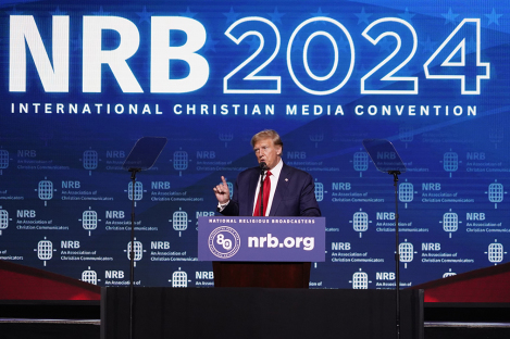 Trump warns of rising anti-Christian sentiment under Biden, promises task force to fight back