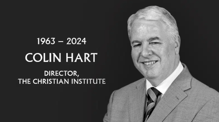 The Christian Institute founder Colin Hart