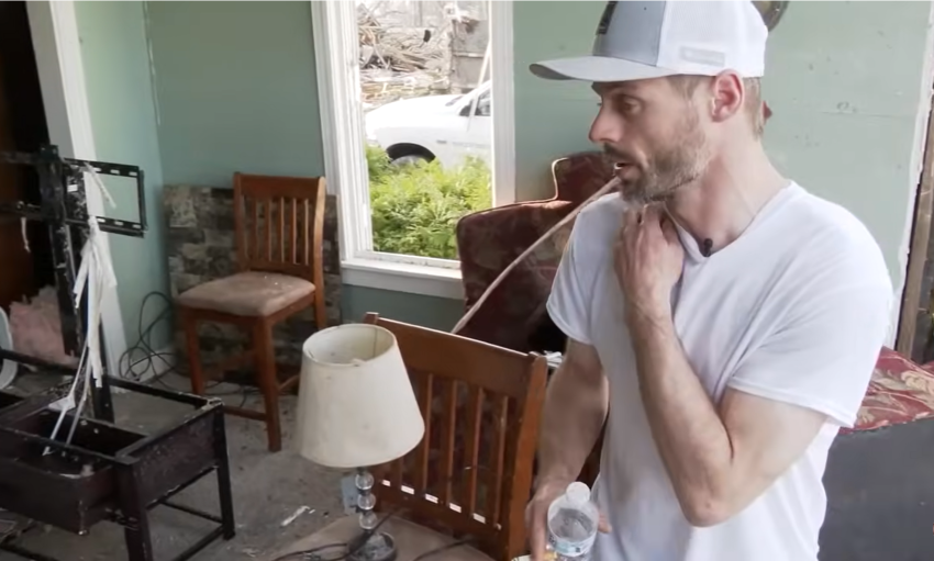 Blaine Schmitt of Lakeview, Ohio, is thanking God for sparing his life after a deadly tornado ripped through his home on March 14, 2024.