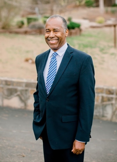 Dr. Ben Carson, former Republican presidential hopeful and former head of the United States Department of Housing and Urban Development. 