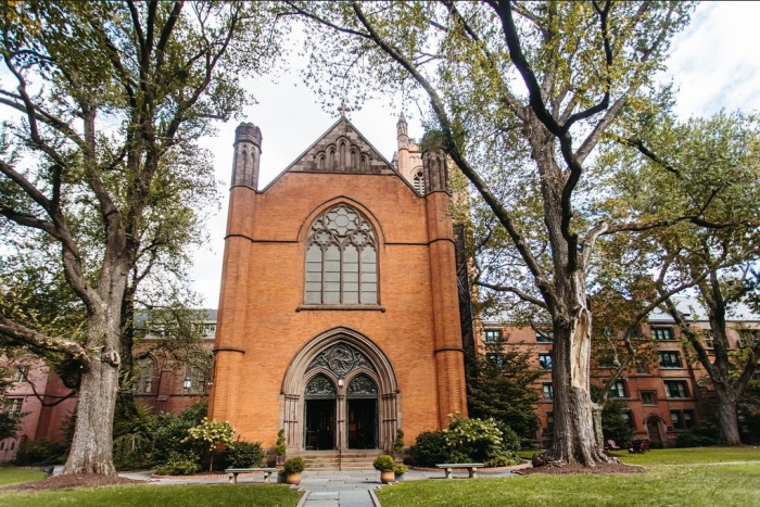The Chapel of the Good Shepherd at The General Theological Seminary of New York. 
