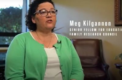 Senior Fellow for Education Studies at Family Research Council Meg Kilgannon appears in the documentary 'Brainwashed: The Indoctrination of America's Youth,' which aired on April 14, 2024, through Coral Ridge Ministries' Truths That Transform program.