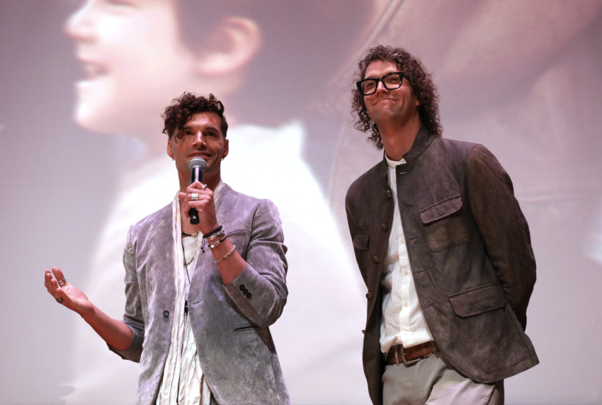 Joel and Luke Smallbone of For King and Country appear at the premiere of "Unsung Hero" in Nashville, Tennessee.