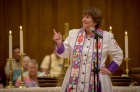 Lesbian UMC bishop laments denomination’s ban on ‘queer clergy’