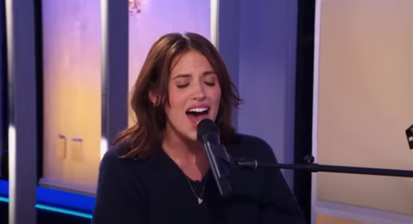McKenna Breinholt performs "There Was Jesus" during her "American Idol" audition, that aired on February 18, 2024. 
