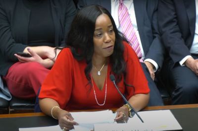 Berkeley Unified School District Superintendent Enikia Ford Morthel speaks on May 8, 2024, during a hearing in Washington, D.C., about addressing antisemitism.