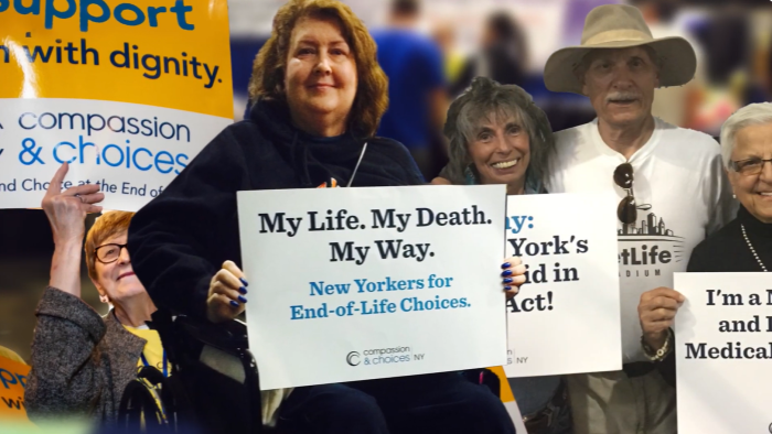 Advocates in New York are pushing to legalize physician assisted suicide.