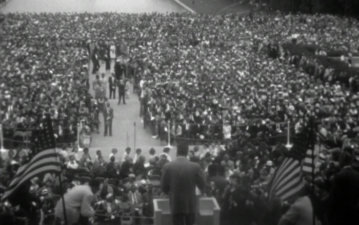 The Prayer Pilgrimage for Freedom, a civil rights gathering held in Washington, D.C., in 1957 and had approximately 25,000 attendees. 