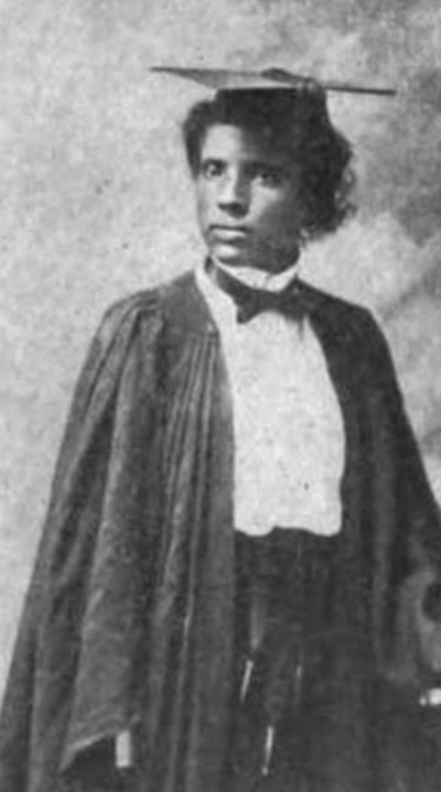 A 1902 photo of Althea Brown Edmiston (1874-1937), an African American missionary to the Belgian Congo. 