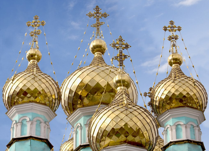 St. Nicholas Cathedral in Almaty, Kazakhstan