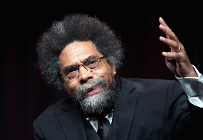 Philosopher Cornel West speaks onstage during the 'Black America Since MLK: And Still I Rise' panel discussion at the PBS portion of the 2016 Television Critics Association Summer Tour at The Beverly Hilton Hotel on July 29, 2016, in Beverly Hills, California. 