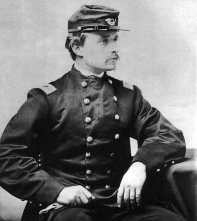Robert Gould Shaw (1837-1863), the commander of the 54th Massachusetts, a black Union regiment that gained notoriety for their attack on Fort Wagner during the American Civil War. 