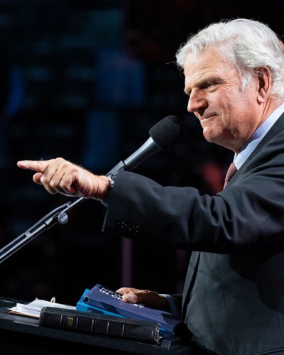 Evangelist Franklin Graham condemned attacks against Erika Kirk as