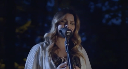 Former Katy Perry backup singer Tasha Layton 