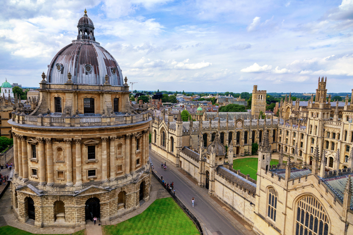 University of Oxford in Oxfordshire, England 
