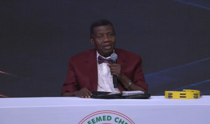 Pastor Enoch Adeboye, 82, is the general overseer of the Nigeria-based Redeemed Christian Church of God.