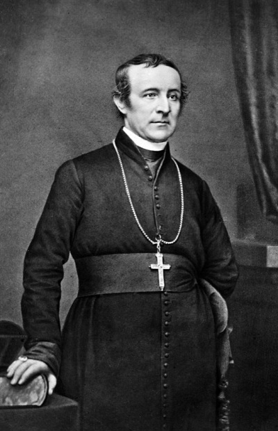 John Joseph Hughes (1797-1864), a Catholic Church leader who became the first head of the Archdiocese of New York. 