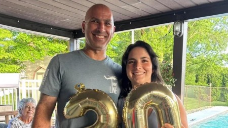 Corey Comperatore poses in a photo from a GoFundMe page dedicated to his daughter Allyson in the aftermath of his death.