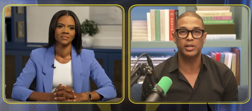 Candace Owens and former CNN host Don Lemon.
