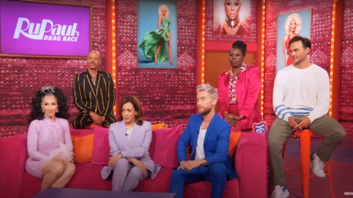 Vice President Kamala Harris urges viewers to vote during Friday's episode of 'RuPaul's Drag Race: All Stars,' which airs on Paramount+.