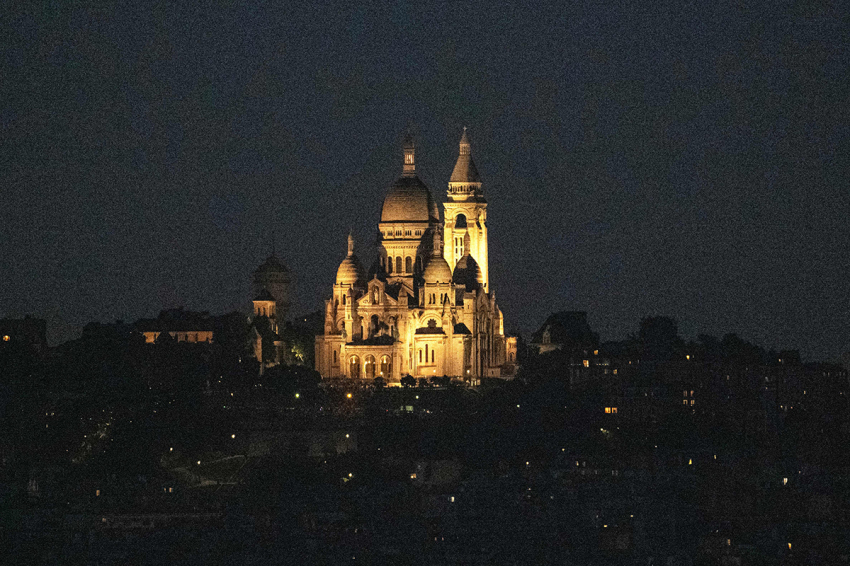 The Basilica of Sacre-Coeur de Montmartre