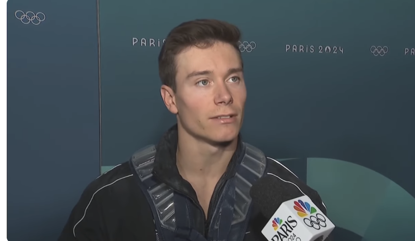 Georgia native Brody Malone of the U.S. men’s Olympic gymnastics team helped his team earn America an Olympic bronze medal in men's gymnastics on July 29, 2024.