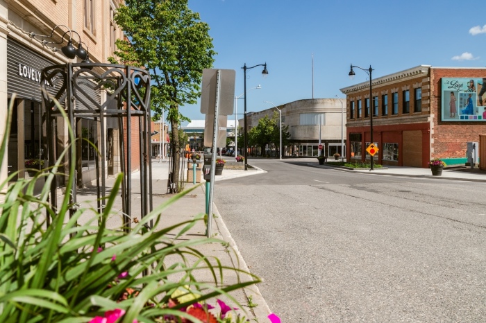 The former downtown of Port Arthur in Thunder Bay, Ontario. 