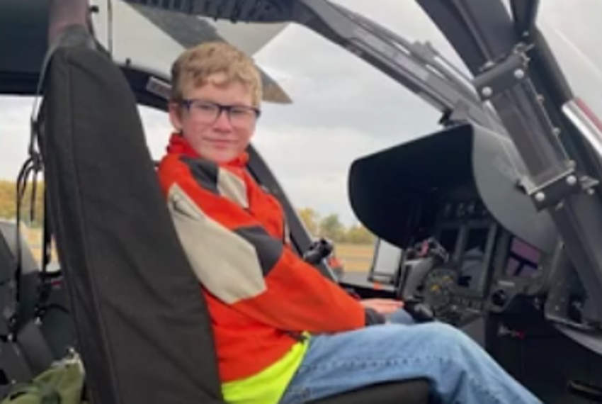 Aidan Linville, 13, died in a car crash on his way back from a trip to Dollywood Amusement Park in Pigeon Forge, Tennessee, with his church group.