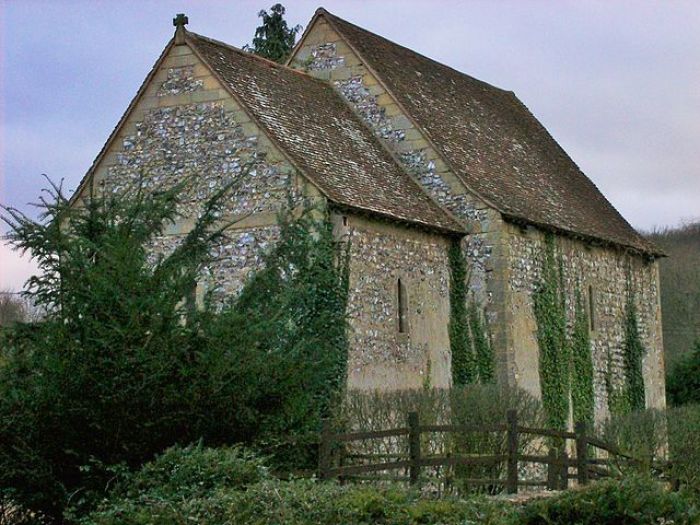 Dode church still stands in England after the village was wiped out by the Black Death in 1349. 