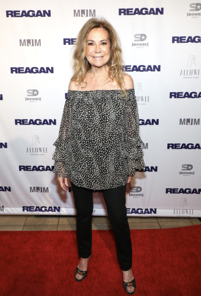 Kathie Lee Gifford appears at the red carpet premiere of 'Reagan' in Nashville, Tennessee, on August 25, 2024.