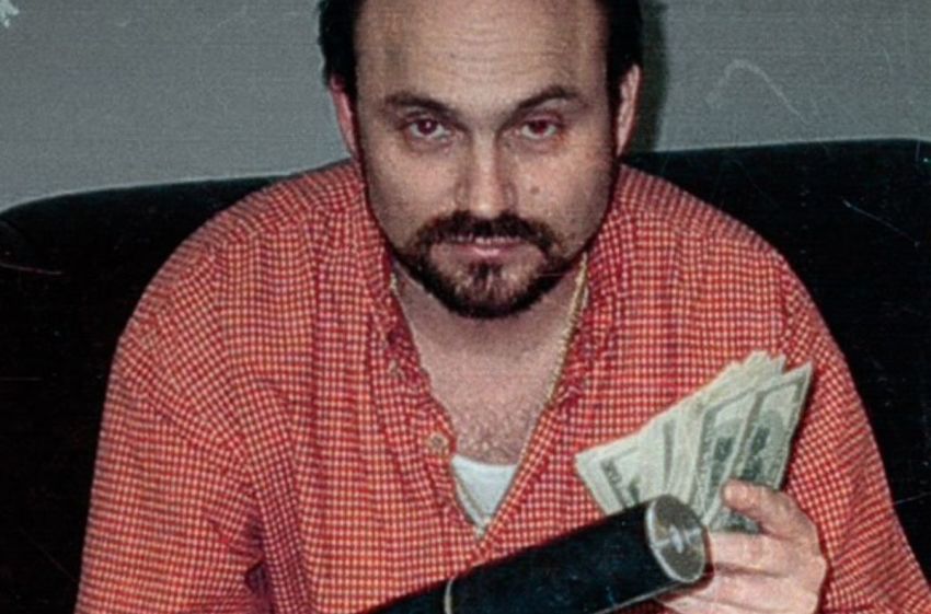 Pastor Dale Sutherland working undercover and counting money.