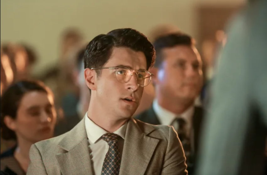 Actor David Henrie portrays a young Ronald Reagan in the new movie "Reagan."