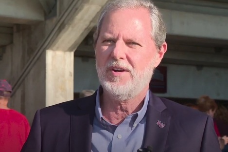 Jerry Falwell Jr. returns to Liberty University for the first time in over 3 years