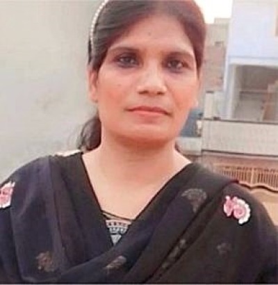 Shagufta Kiran was sentenced to death under Pakistan's blasphemy laws. 