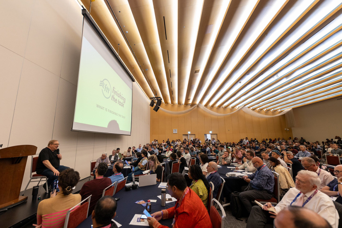 Pastor Rick Warren speaks about evangelism and how to fulfill the Great Commission during a breakout session on 'Finishing the Task' at the Fourth Lausanne Congress on World Evangelization in Incheon, South Korea, on Sept. 24, 2024.