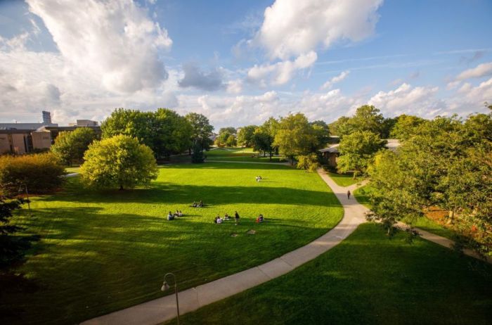 Calvin University, a private Christian school in Grand Rapids, Michigan.