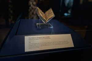 World's oldest Hebrew book unveiled at Museum of the Bible after being found in Afghanistan cave