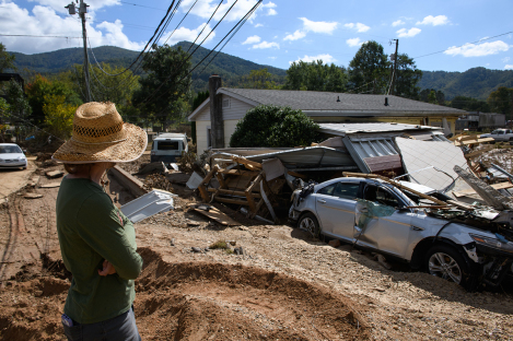 Biden blames Hurricane Helene damage on 'climate crisis,' calls deniers 'brain-dead'